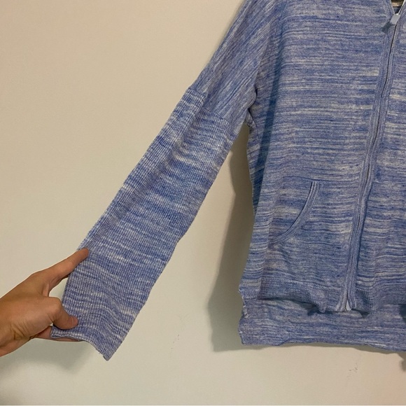 Ugg Willa Blue Night Sky Knit Full Zip Hoodie size Large - Picture 4 of 12